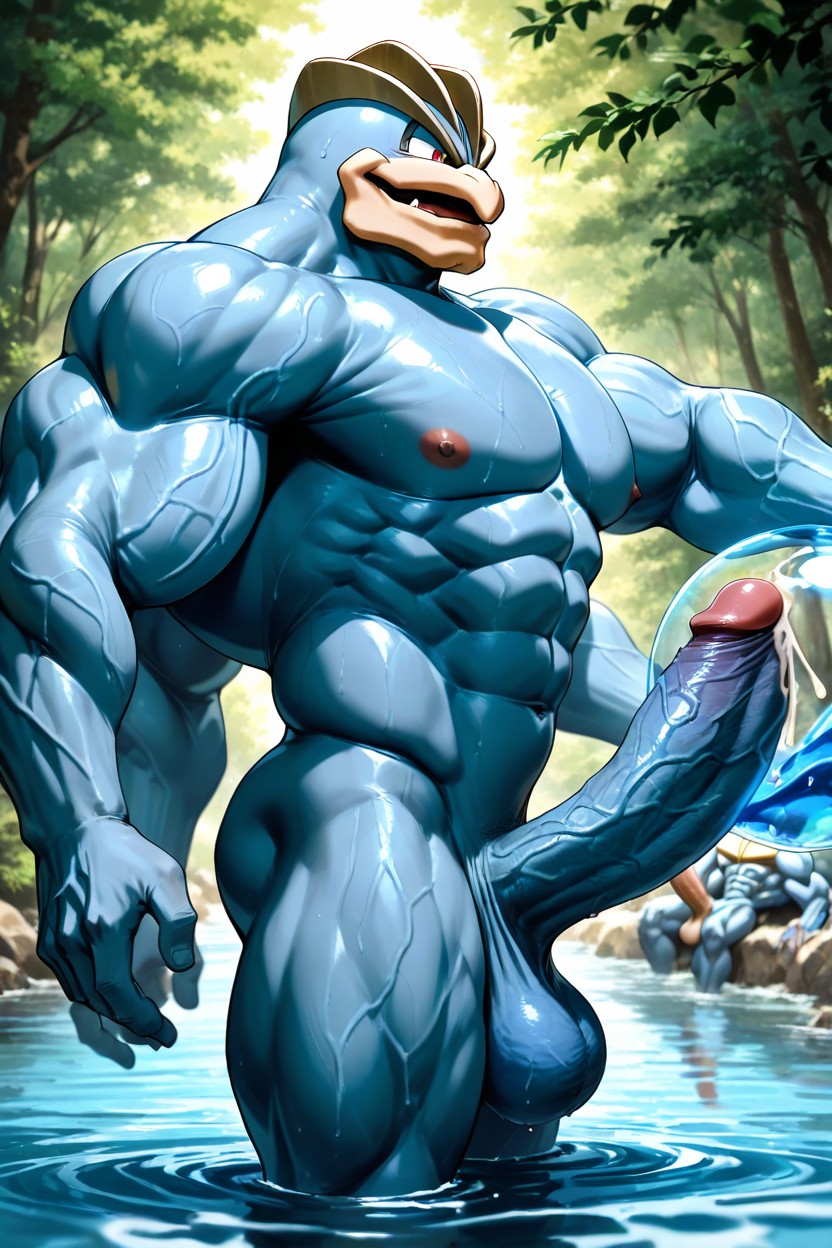 Completely Naked, In A World Of Pokémon, Naked AI Gay Porn