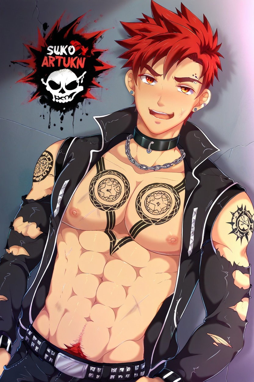 Scum, 18+, Evil Chav AI Gay Porn