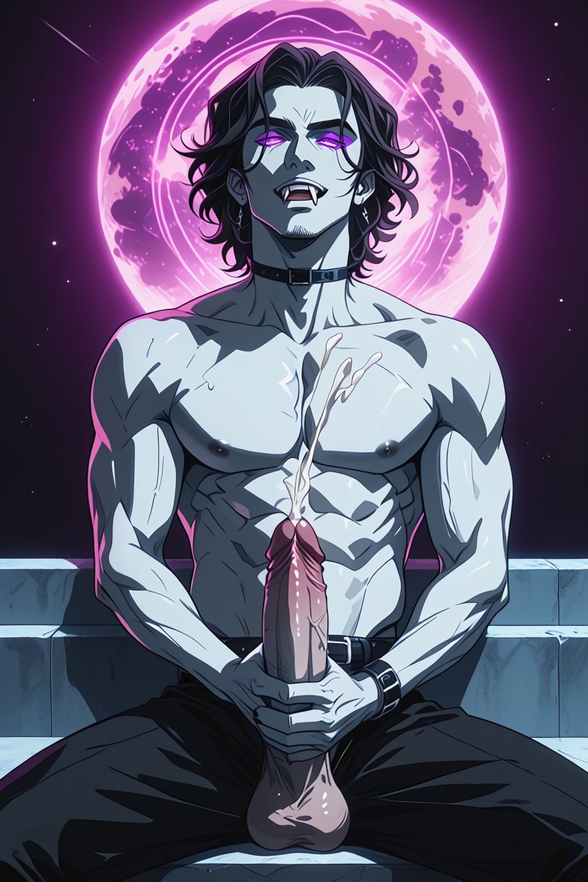 Early Twenties, Masturbation, Predatory Grace AI Gay Porn
