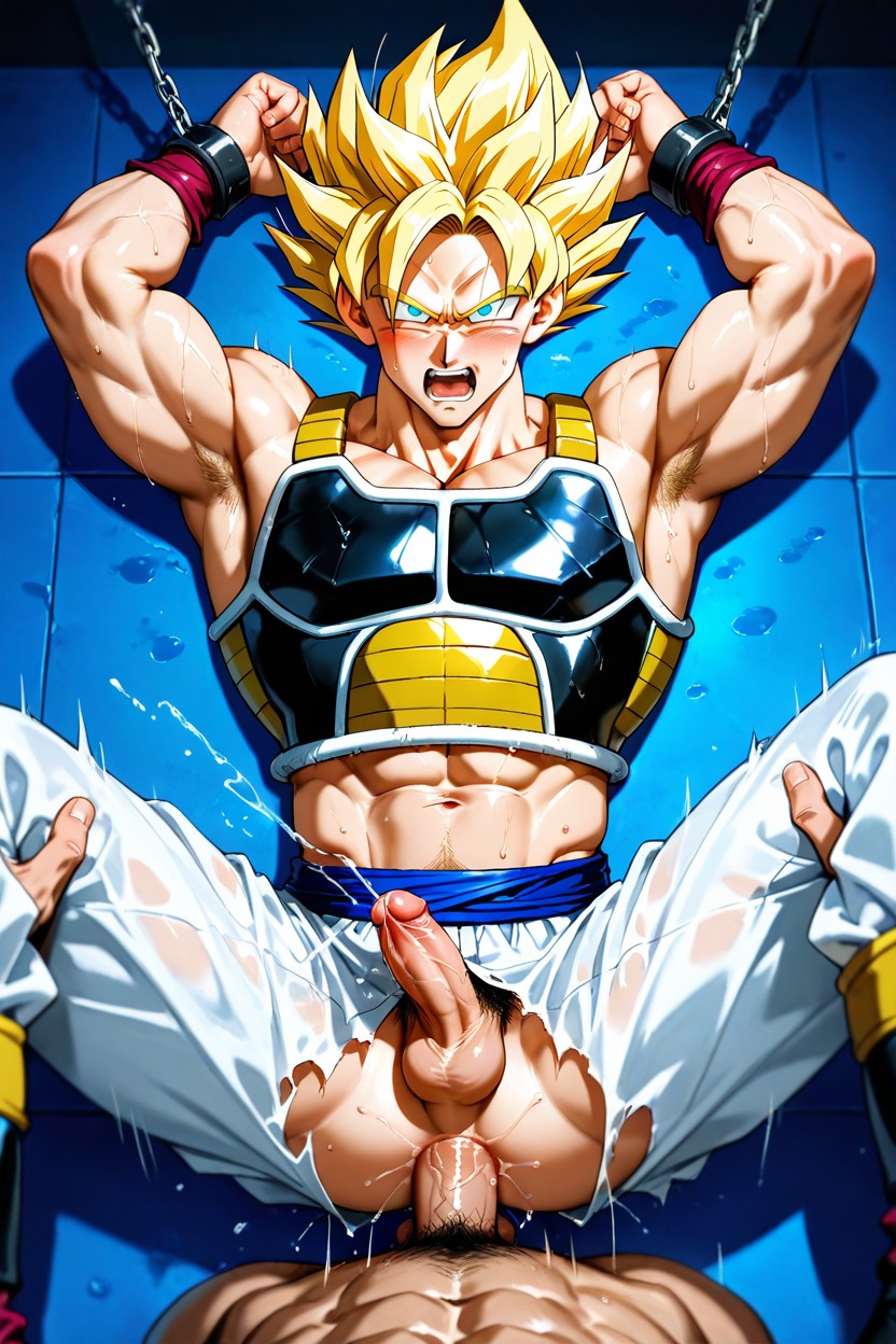 Golden Hair And Pubes, Fuck Like Whore, 1 Person AI Gay Porn