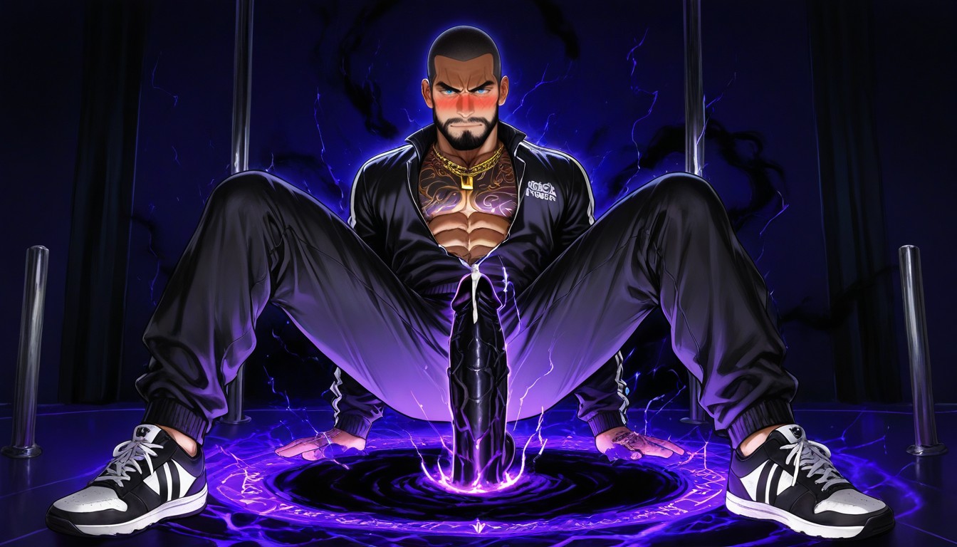 Ancient Magic Tattoos, Fit, Body AI Gay Porn