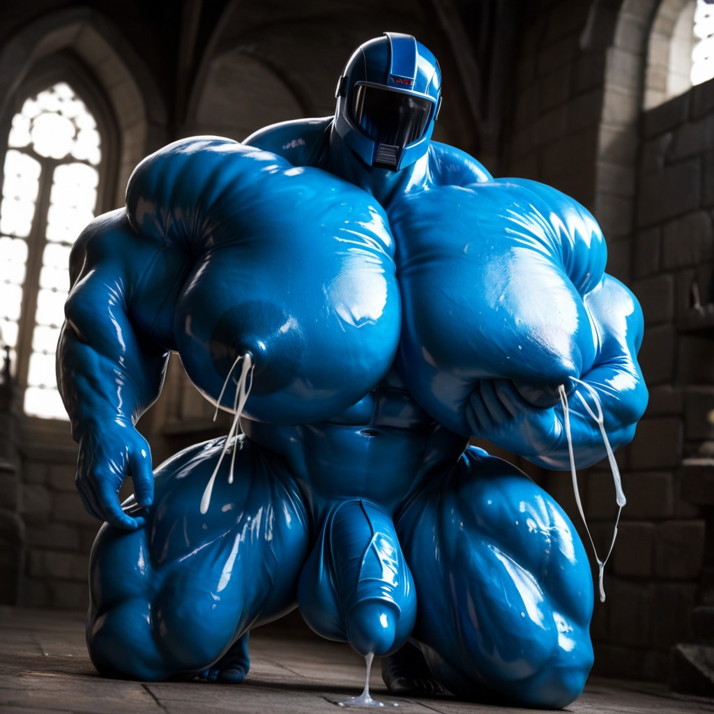 Wide Angle, 18+, Extremely Large Ass AI Gay Porn