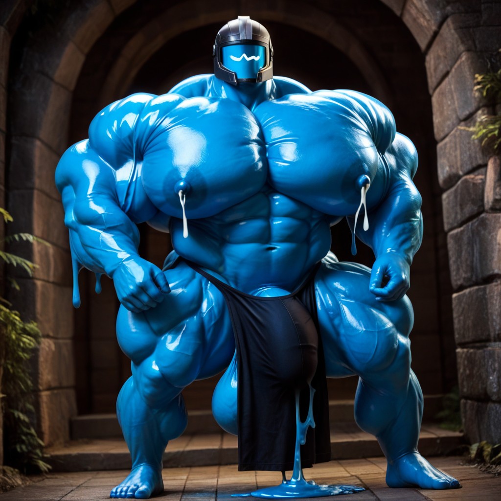 18+, Extremely Large Ass, Wide Angle AI Gay Porn