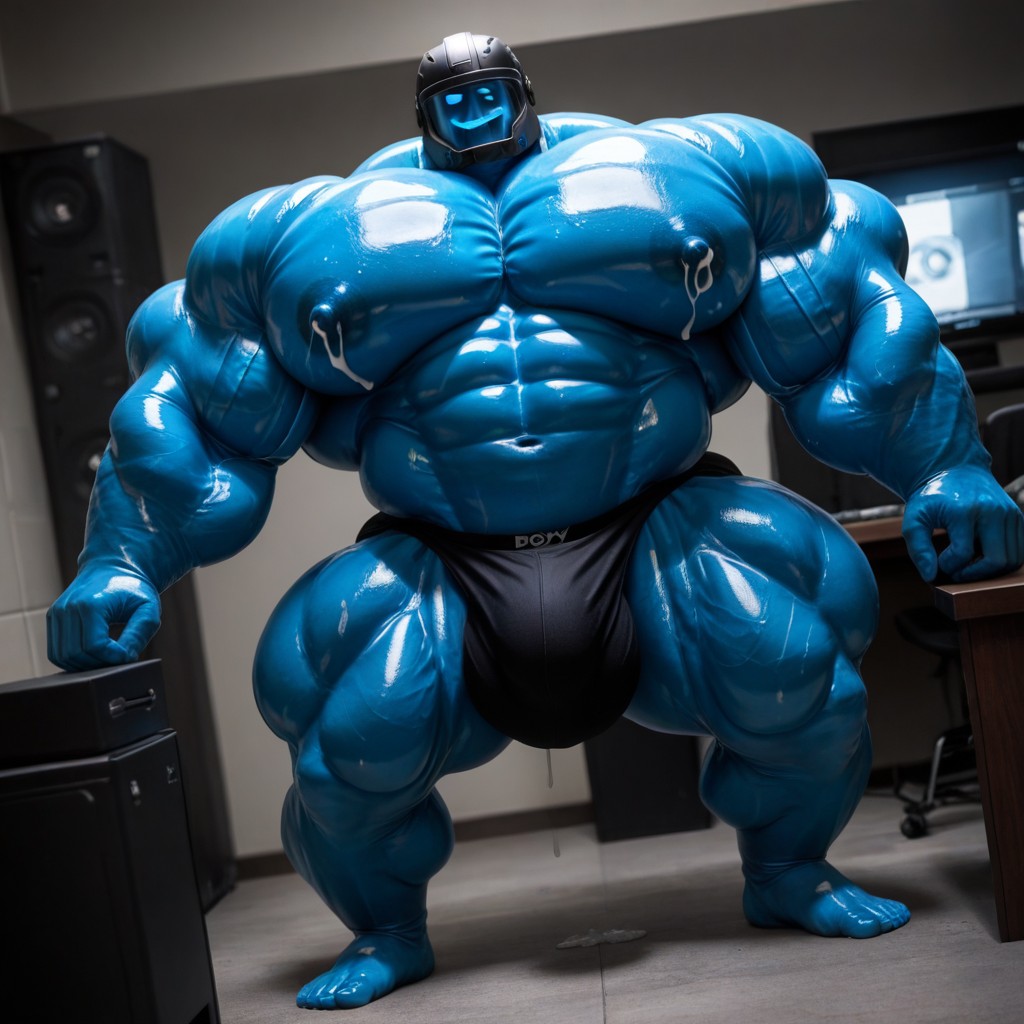 Wide Angle, 18+, Extremely Large Ass AI Gay Porn