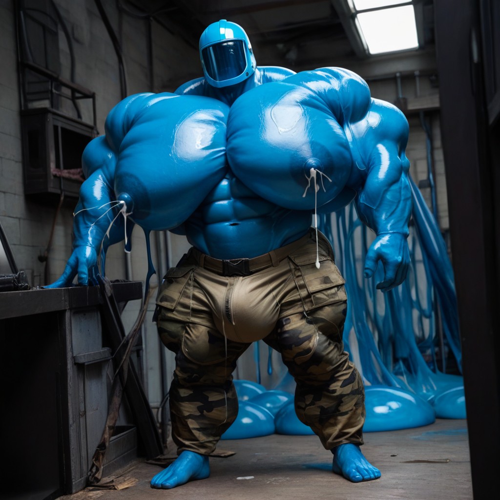Wide Angle, Extremely Large Ass, 18+ AI Gay Porn