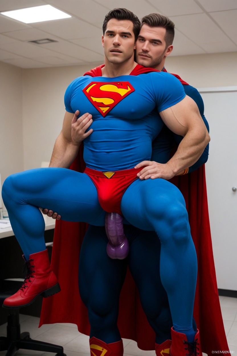 Pecs Are Hyper Boobs, Arms On Hips, In Heat Porno gay IA