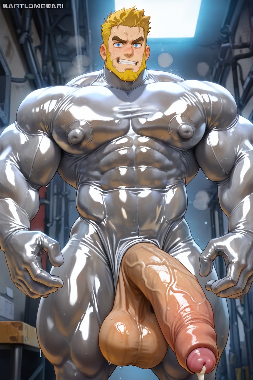 Huge Fingers, Huge Hands, Strong Lines AI Gay Porn