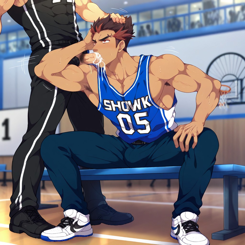 Angry, Kiawe From Pokemon, Sitting AI Gay Porn