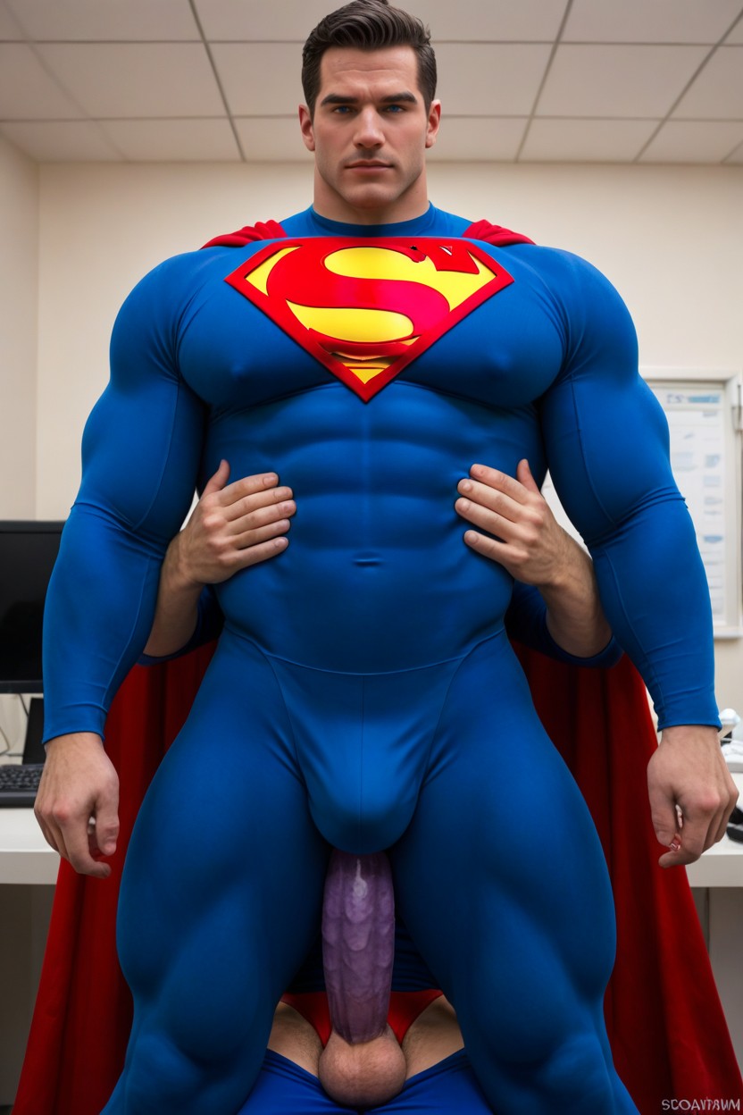 Red Boots, Pecs Are Hyper Boobs, Ahegao Porno gay IA