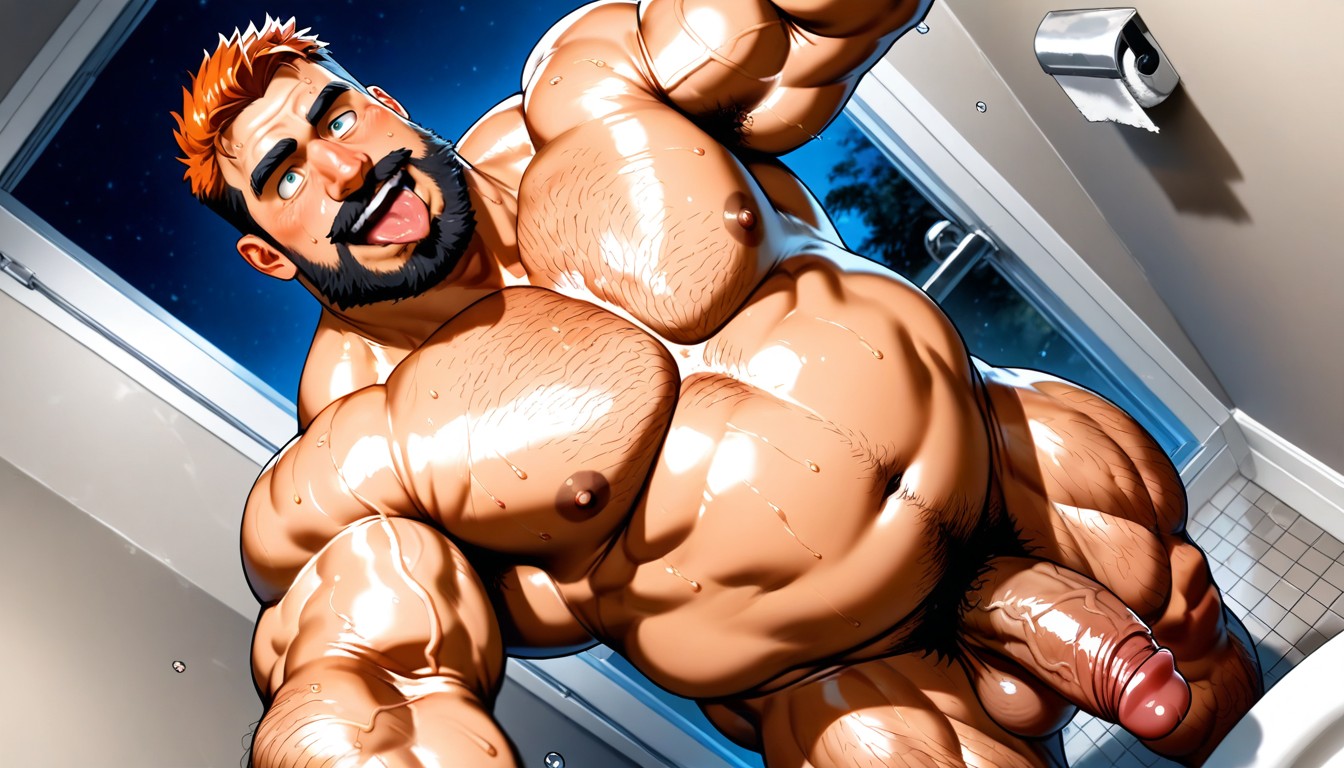 Penis Bigger Than Body, Chubby Man Exposed, Face AI Gay Porn
