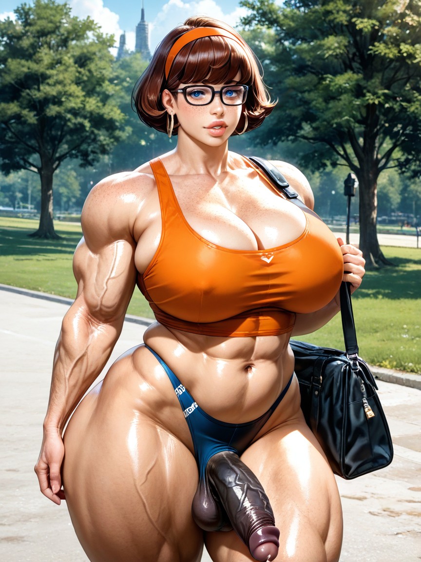 Heart-shaped Hairclip, Big Muscular Arms, Big Blue Eyes Porno gay IA
