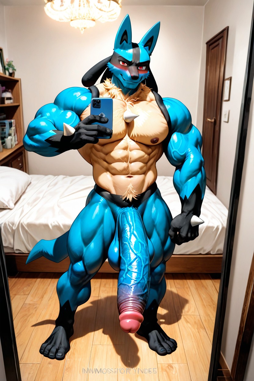 Male Only, Bedroom, Selfie AI Gay Porn