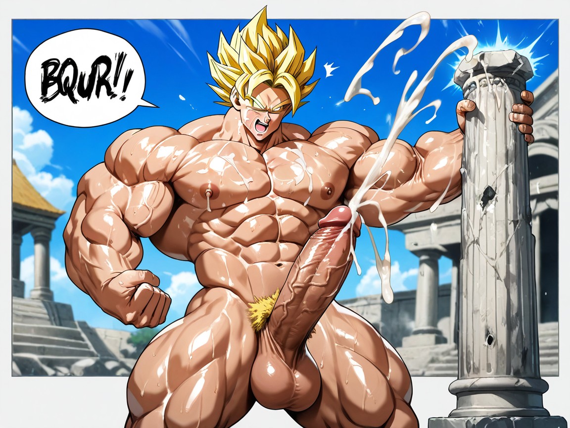 Powering Up, 18+, Big Cock AI Gay Porn