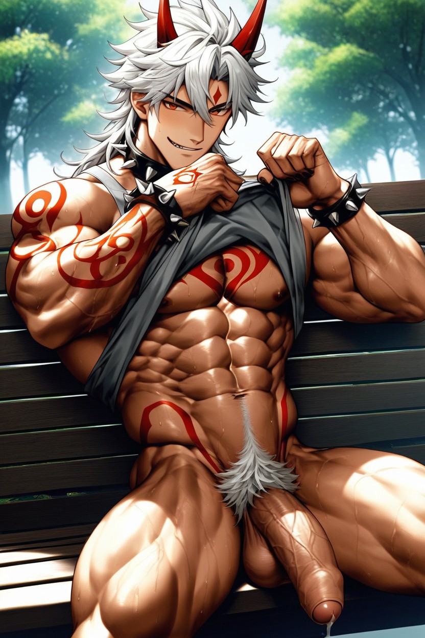 Red Eyes, Sunny, Sweaty Porno gay IA