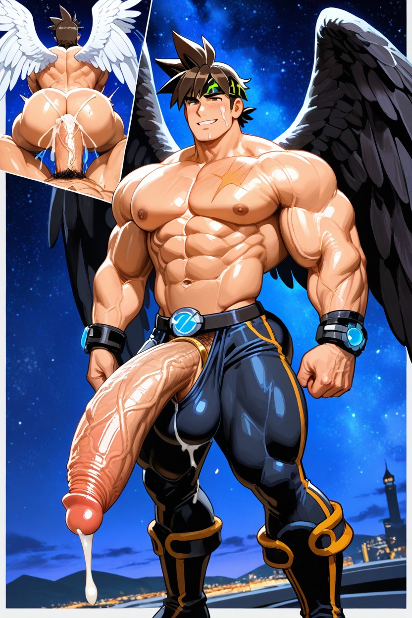 Model, Super Smash Bros, Creampie AI Gay Porn