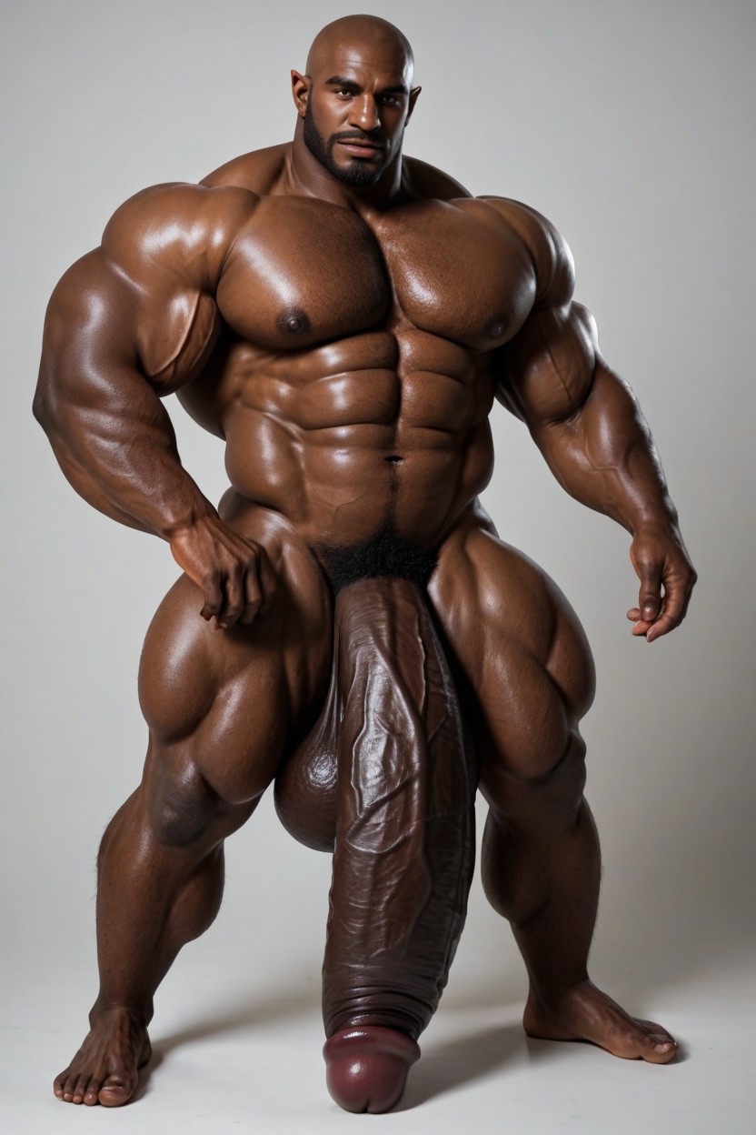 Hyper Wiener, Enormous Testicles, Penis Takes Up Most Of Picture! Porno gay IA