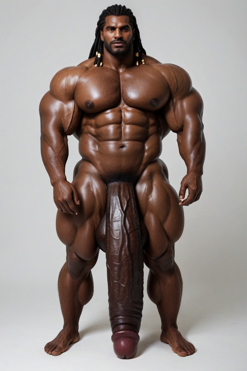 Standing, Giant Hyper Monster Cock, Cock Bigger Than Leg Porno gay IA