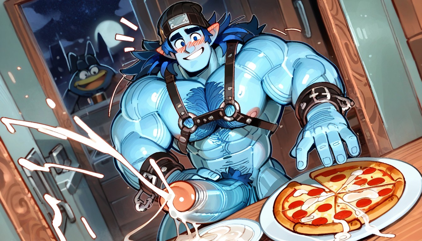 Cum On Food, Cum Everywhere, Naked Porno gay IA
