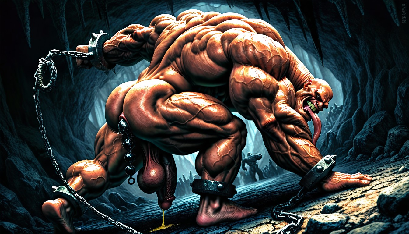 Yellow Piss, Shackles On Ankles, Warrior Porno gay IA