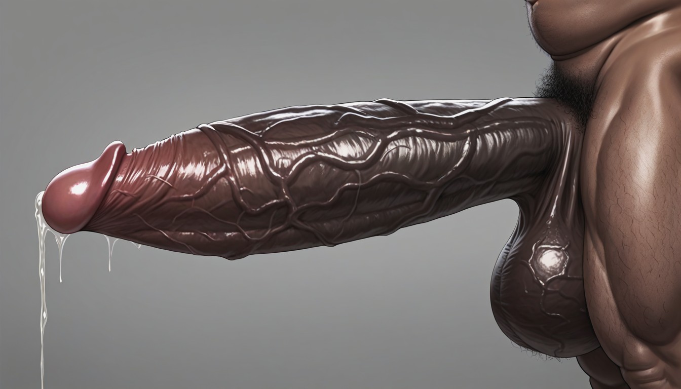 Solo Male, Daddy Long Thick Cock, Africana Porno gay IA