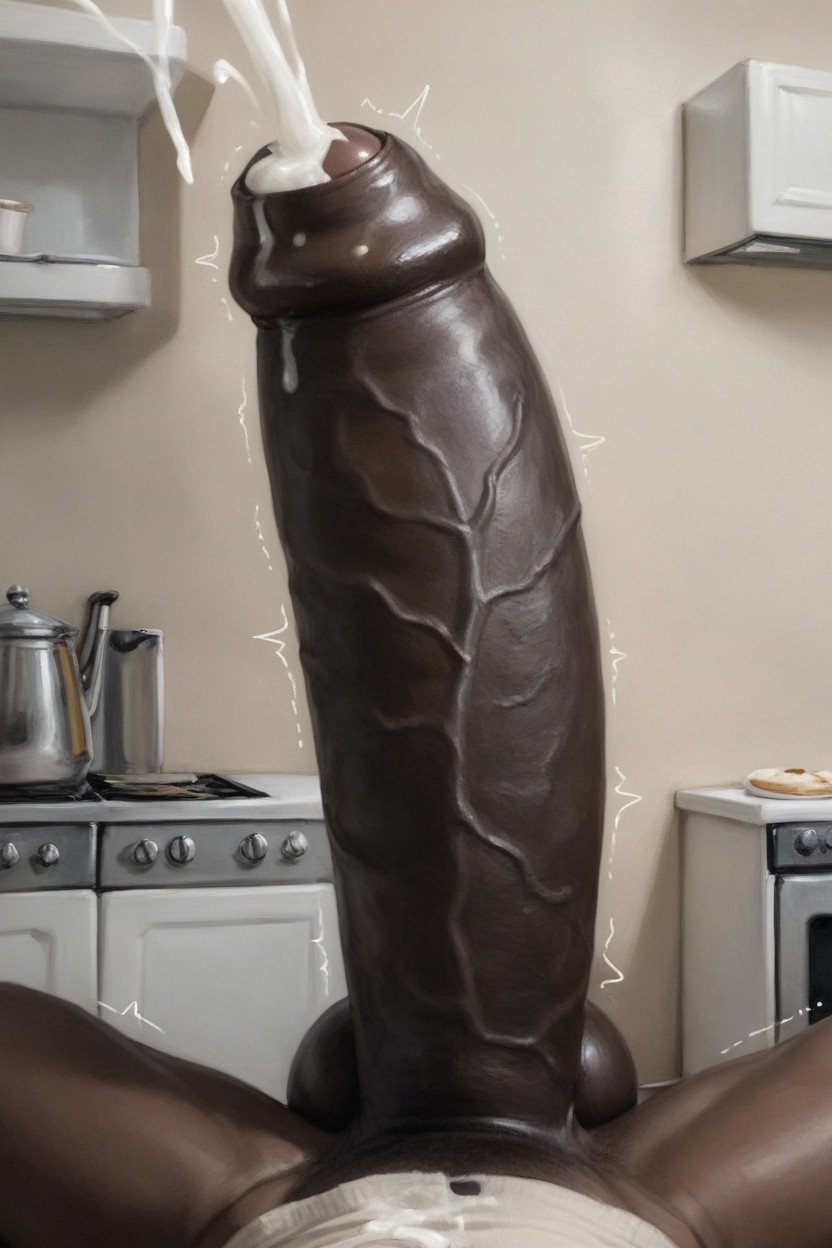 Whipped Cream, Penis Thicker And Longer Than Leg, Smirk AI Gay Porn
