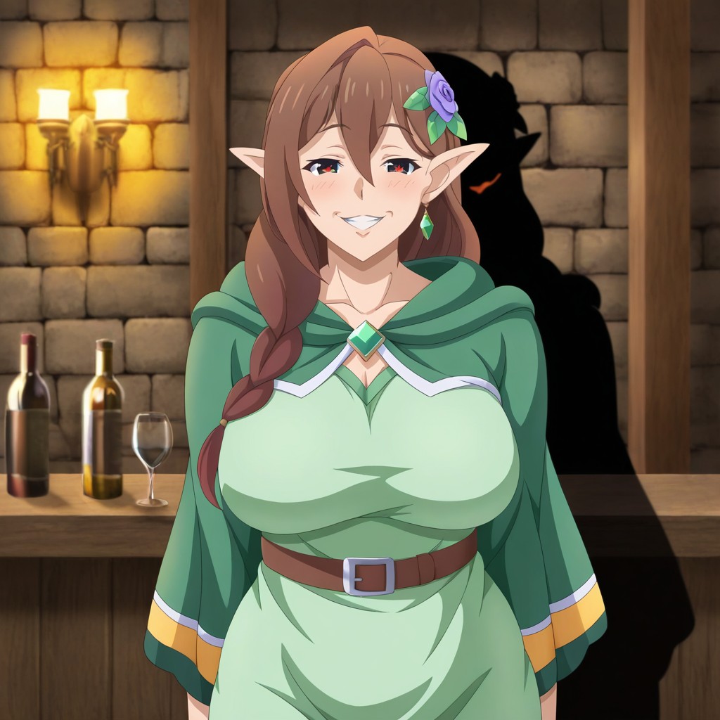 Long Hair, Female Elf Mage, Female Porno gay IA