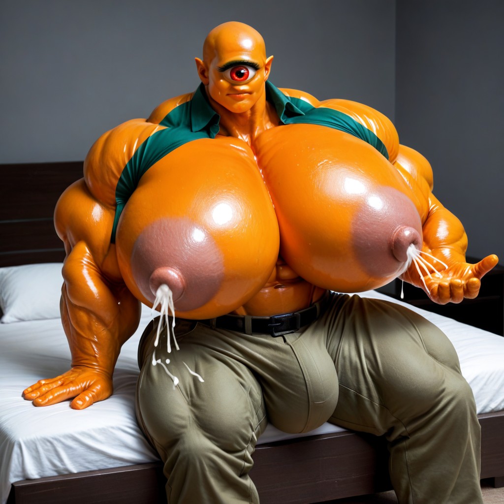 18+, Extremely Large Ass, Wide Angle AI Gay Porn