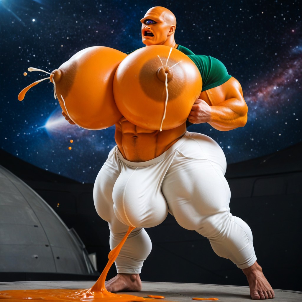 Full Body, Extremely Large Ass, 18+ AI Gay Porn