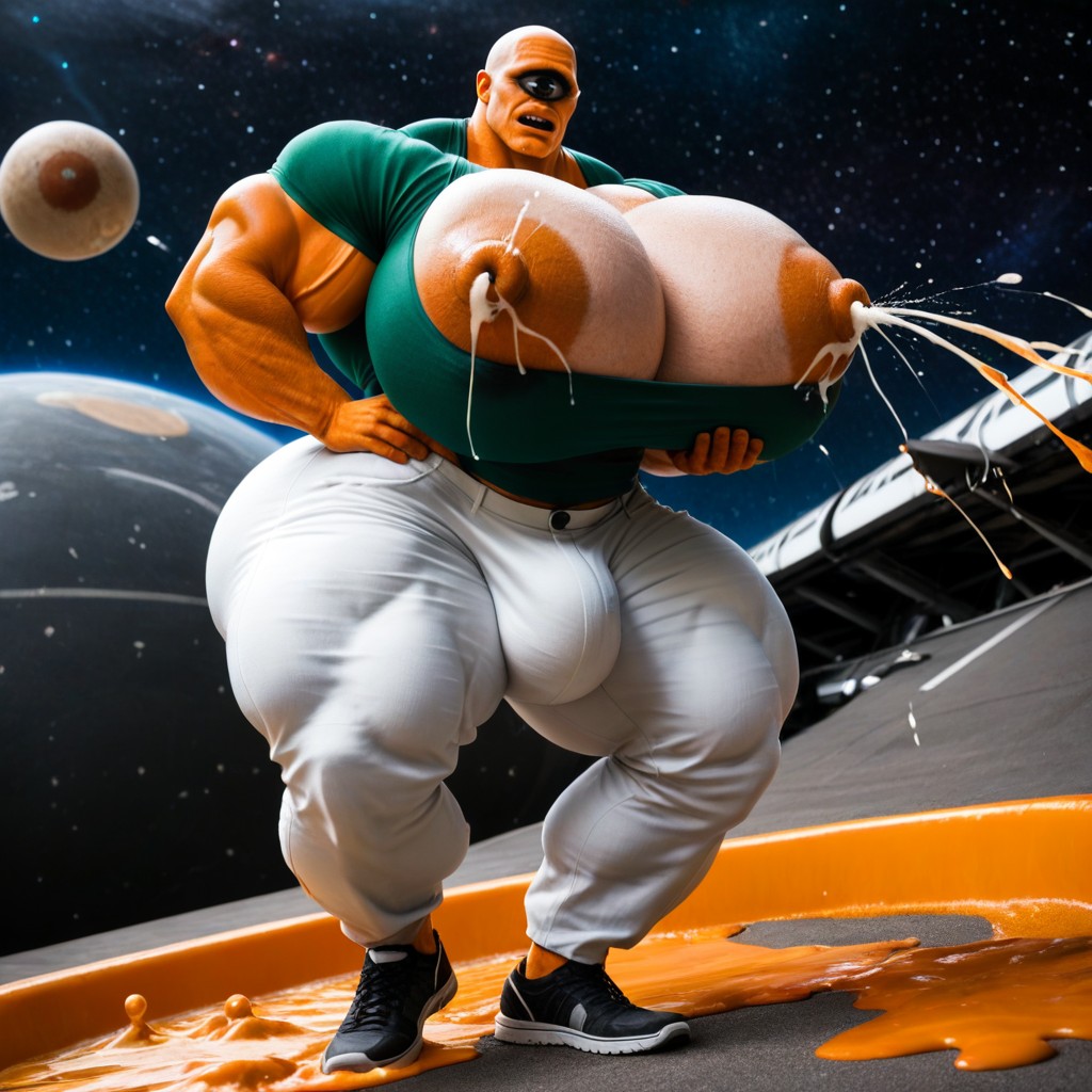 18+, Extremely Large Ass, Wide Angle AI Gay Porn