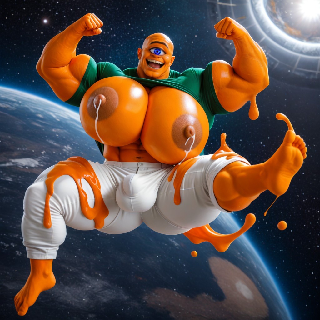 Wide Angle, 18+, Extremely Large Ass AI Gay Porn