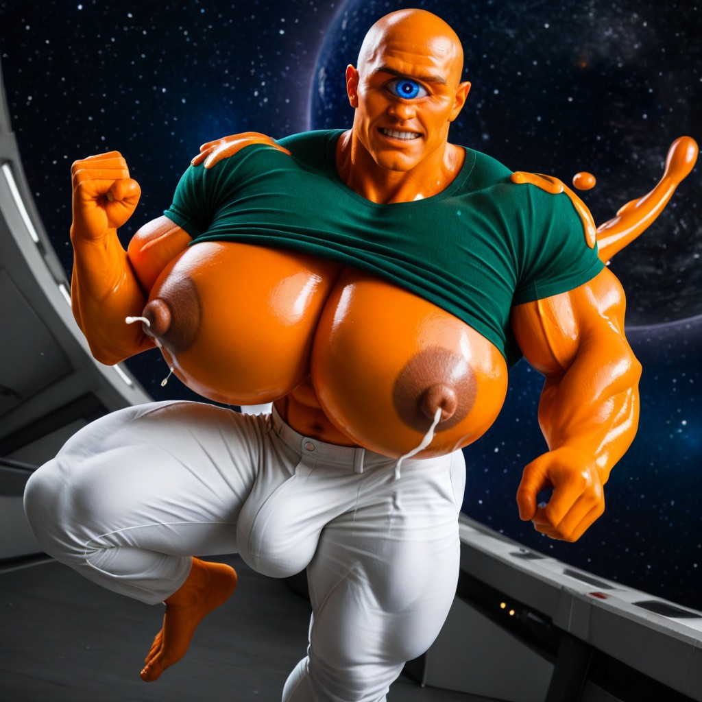 18+, Full Body, Extremely Large Ass AI Gay Porn