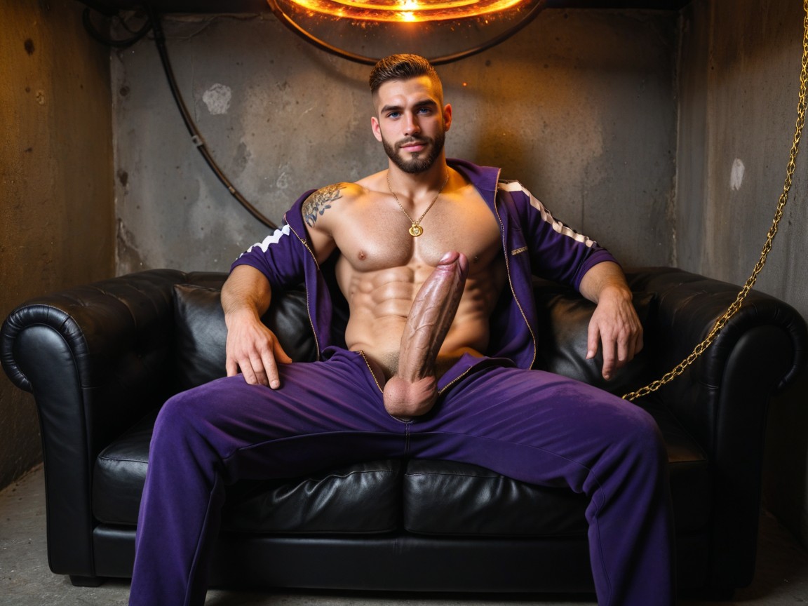 Hot Cum Dripping, Ancient Black Magic Portal Distortion, Teasing AI Gay Porn