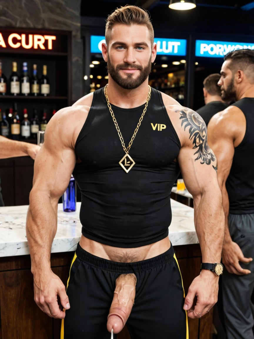 Tattoos, Horny, Teasing AI Gay Porn