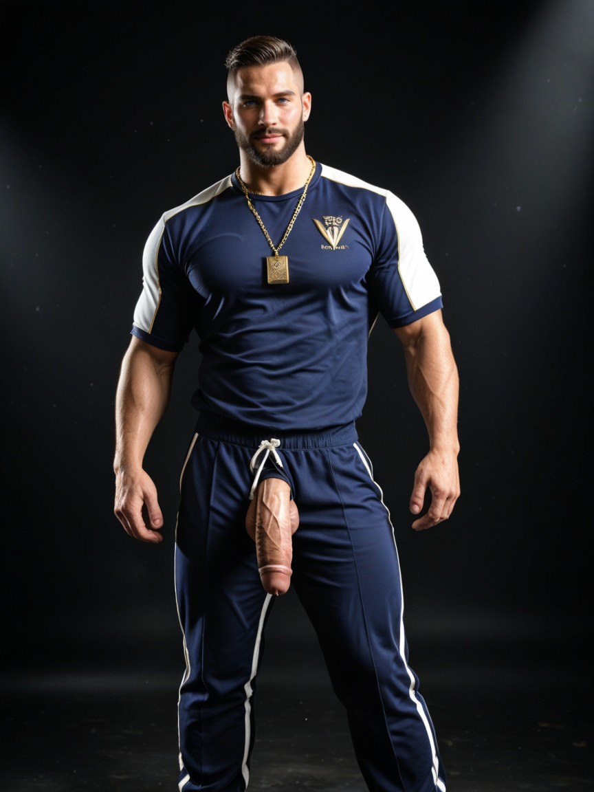 Cosplay, Blue Eyes, Horny AI Gay Porn
