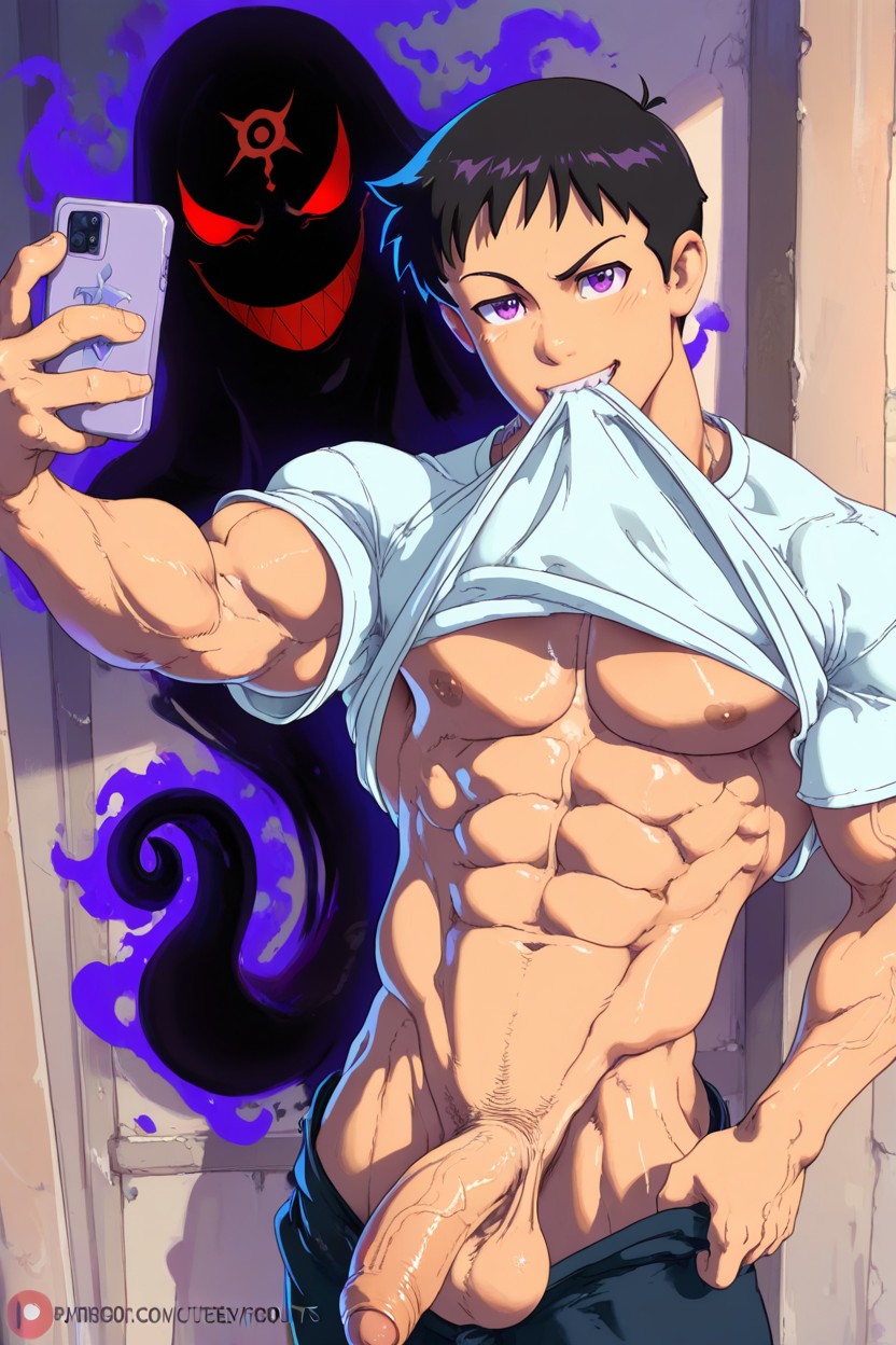 Pride, Alone, Selfie AI Gay Porn