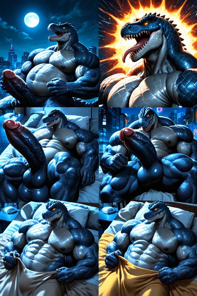 Hyper Balls, Bed, Top Down AI Gay Porn