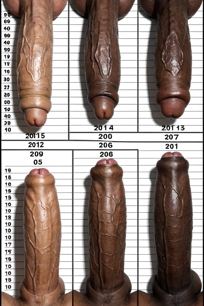 Penis Focus, Medical Chart, Plain Empty White Background AI Gay Porn