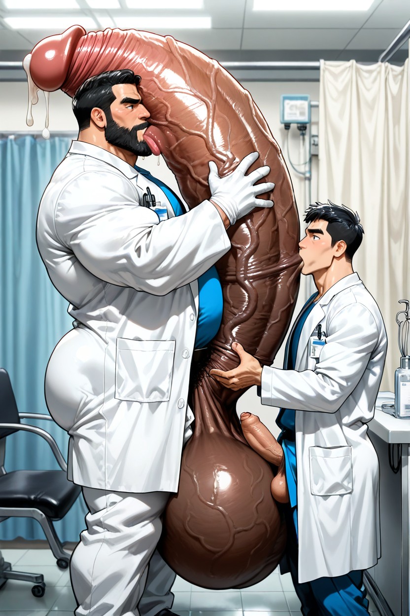 All People Male, Examination Room, Gruesa Porno gay IA