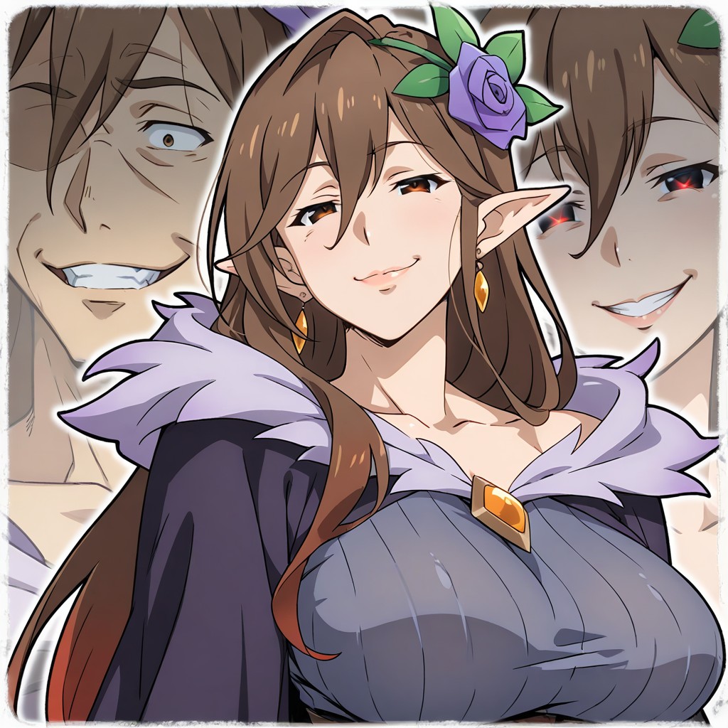 Mature, Seductive, Fantasy Mage Robes AI Gay Porn