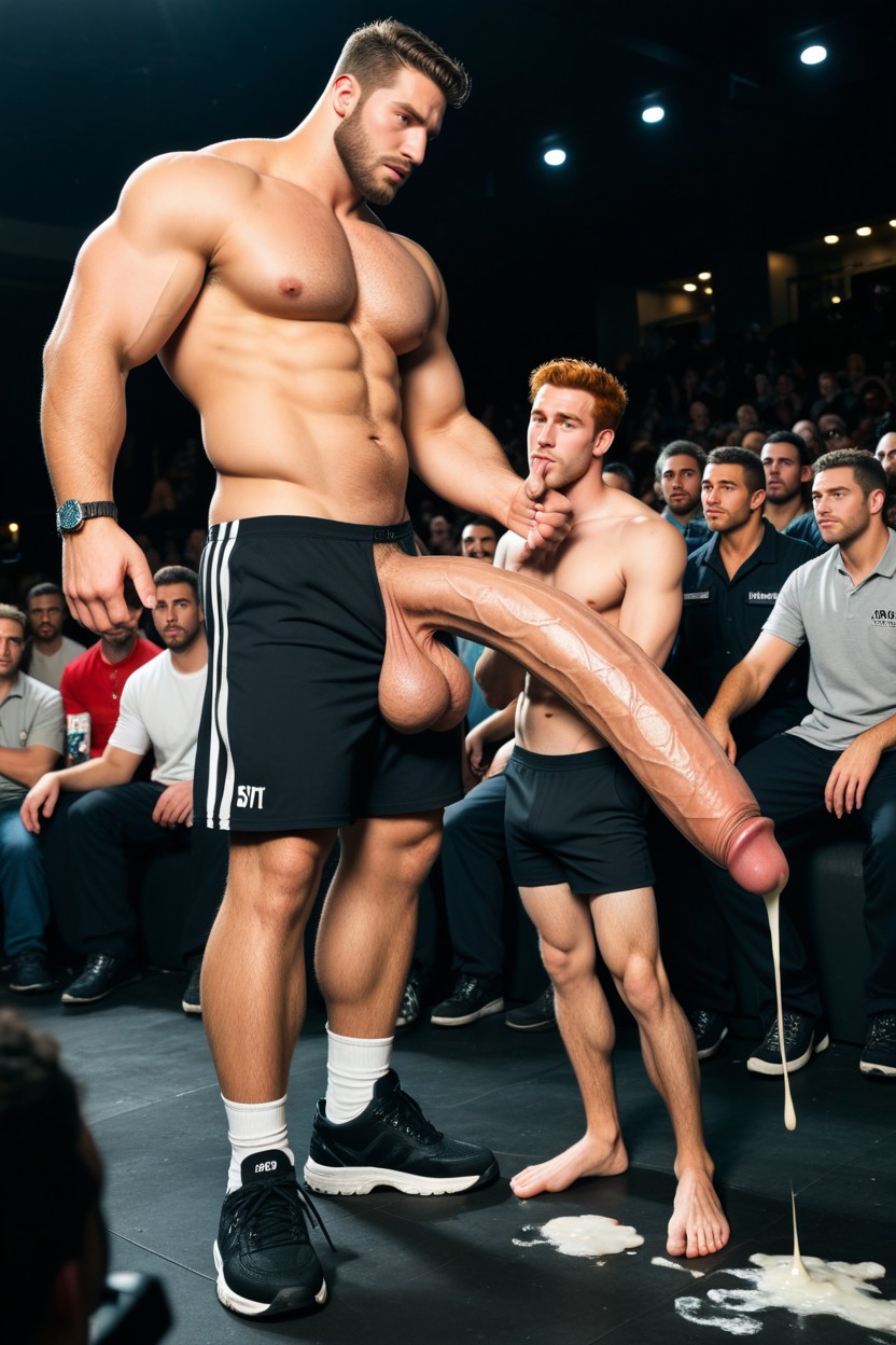 Cum Everywhere, Correct Anatomy, Gigantic Uncut Dick Porno gay IA