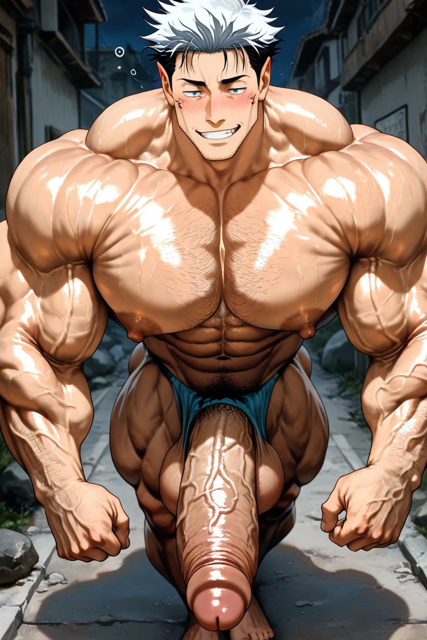 Pointy Ears, Chest Hair, Horny AI Gay Porn