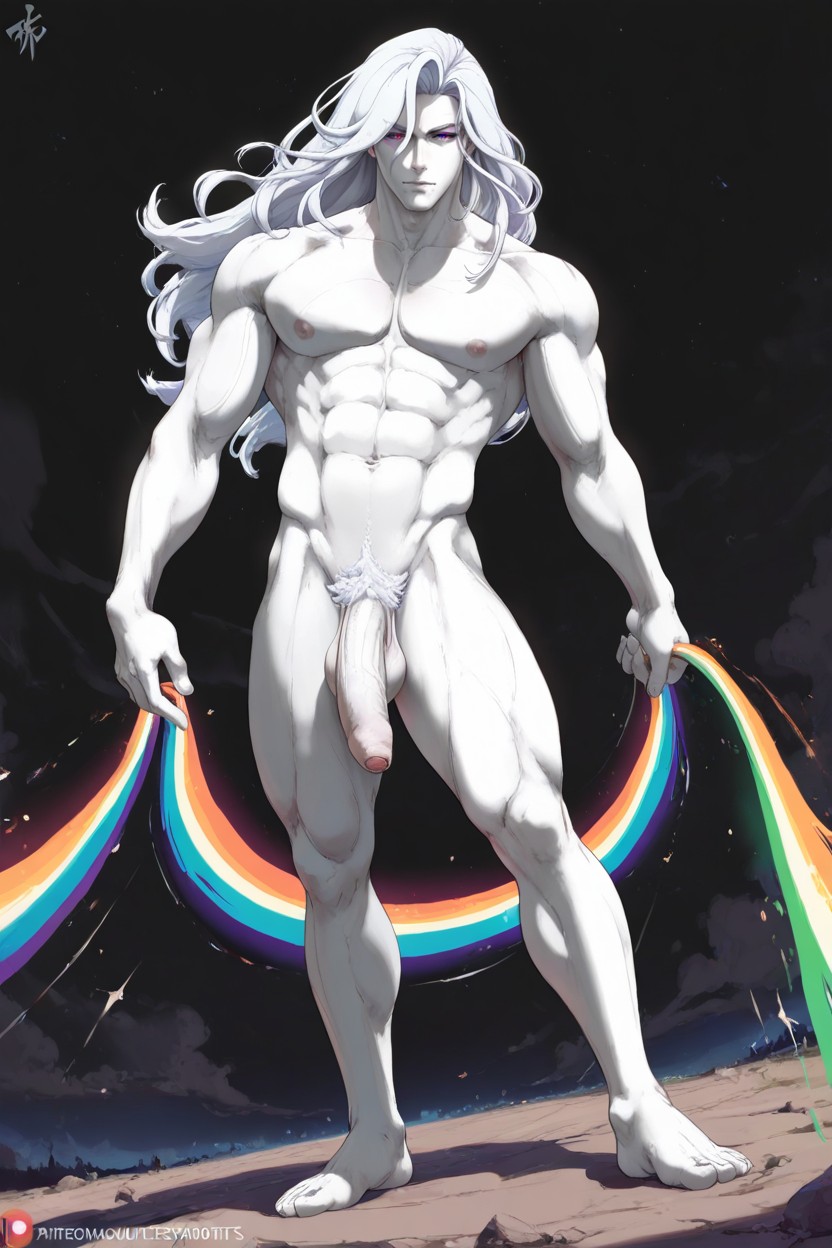 Full Body Visible, Man, Cutesexyrobutts Style AI Gay Porn