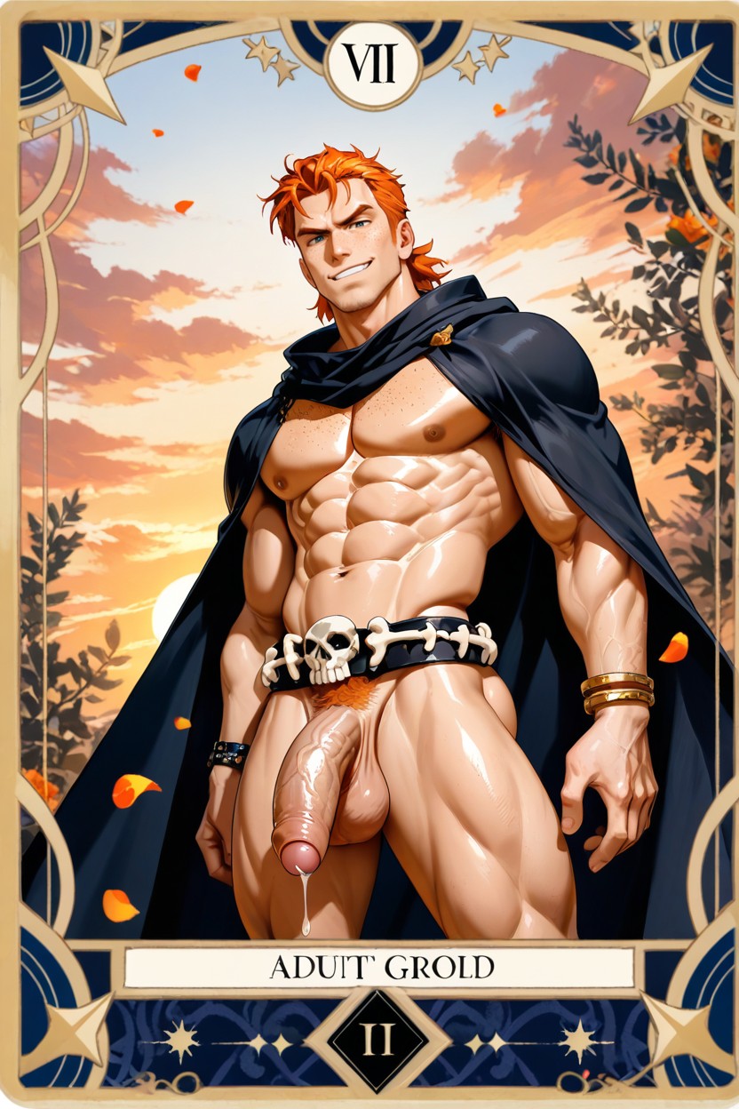 Wide Angle, Ginger, Fit AI Gay Porn