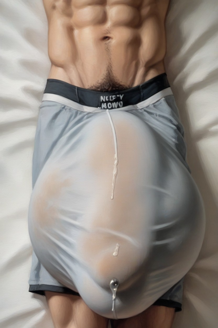 Pubic Hair, Crop Top, Safe For Work AI Gay Porn