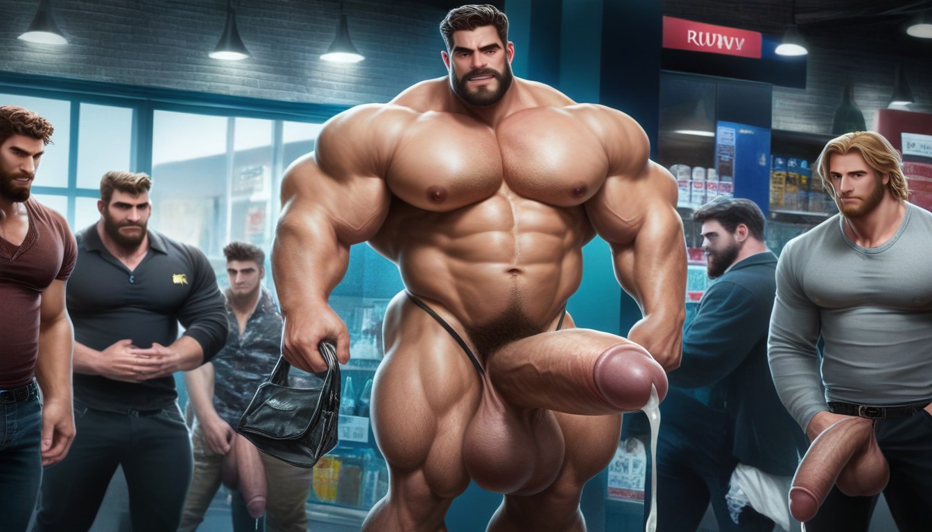 Correct Anatomy, Window Shopping, Gay AI Gay Porn
