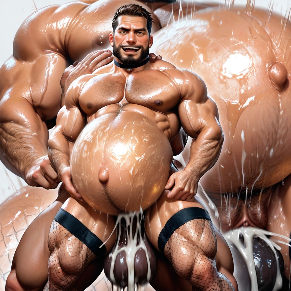 Gigantic Huge Cock, Brown Man, 18+ AI Gay Porn