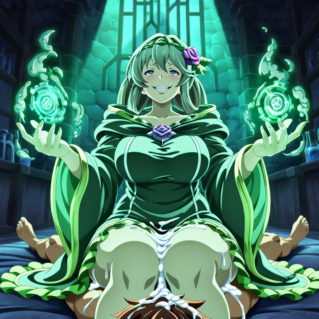Magic Lab, 25+, Female Milf Rosetta From Granblue Fantasy Sitting On His Back AI Gay Porn