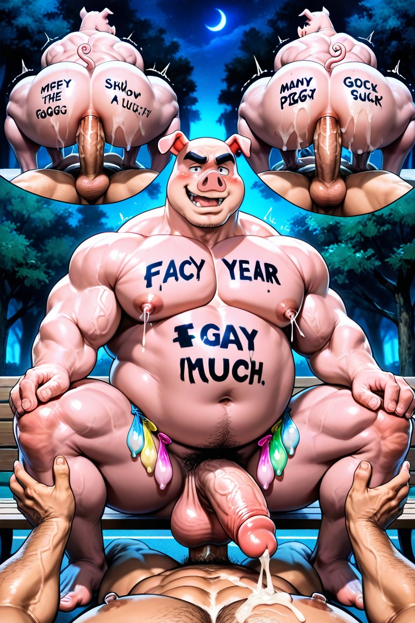 Oversized Ass, Show Cock, Erection AI Gay Porn