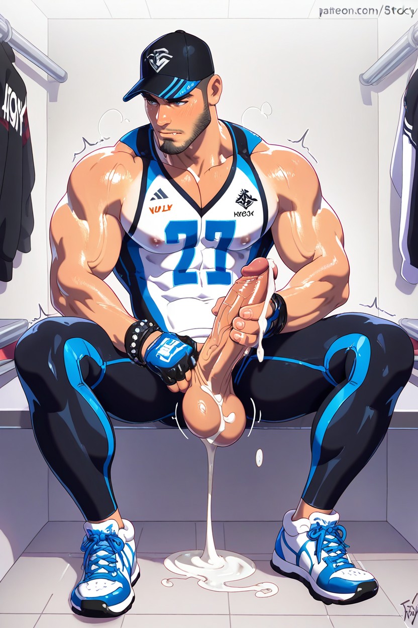 Fit, Wrestling Singlets, 20+ AI Gay Porn