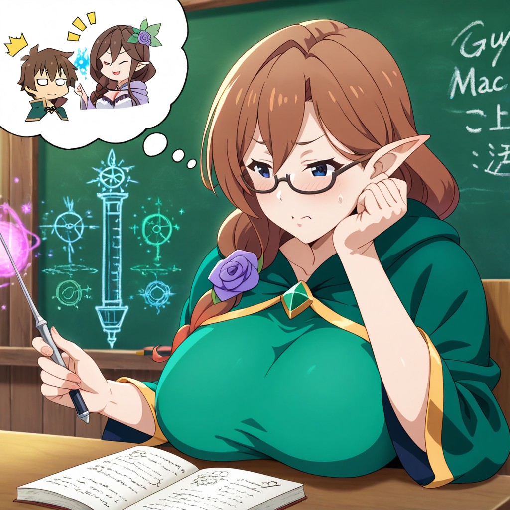 Beautiful Woman, Mage Lab, Mystical Geometry AI Gay Porn